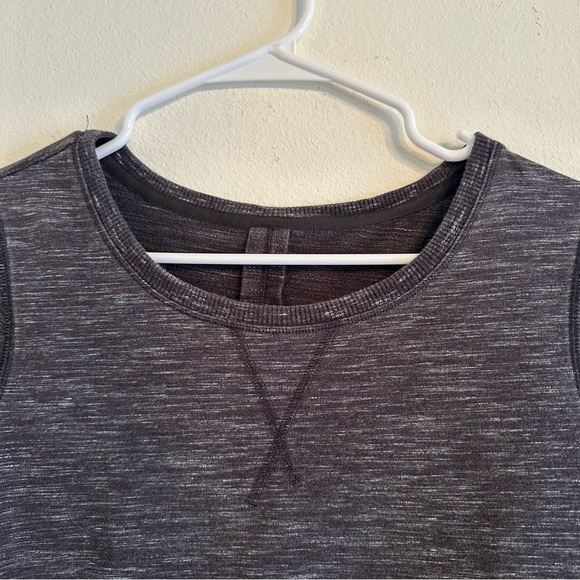 Lululemon Black Heathered Long Sleeve Sweatshirt - Picture 4 of 8